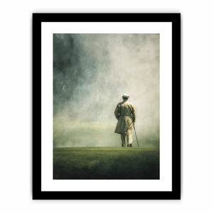 solitary horizon walker minimalist fine art print.jpg