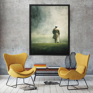 solitary horizon walker minimalist fine art print.jpg