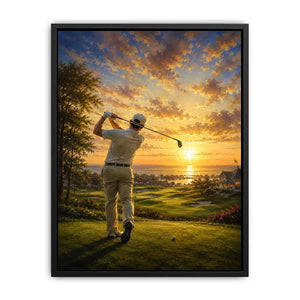 golden fairway sunrise impressionist golf wall art.jpg