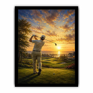 golden fairway sunrise impressionist golf wall art.jpg