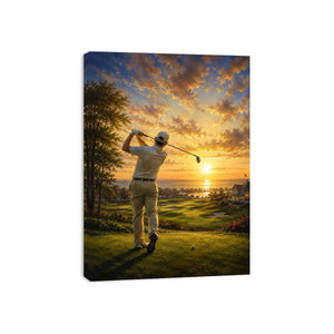 golden fairway sunrise impressionist golf wall art.jpg