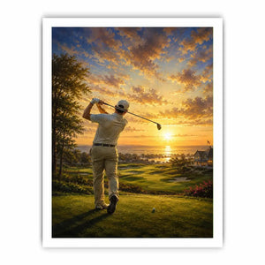 golden fairway sunrise impressionist golf wall art.jpg