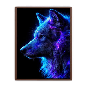 ain cosmic wolf canvas art modern living room