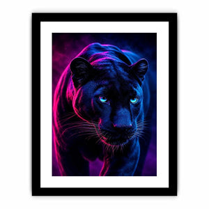 black panther wall art modern bedroom