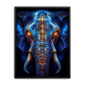 electric elephant artwork luxury office