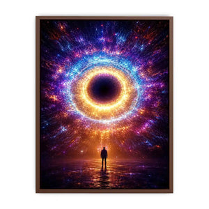 surreal cosmic canvas modern living room