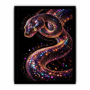 surreal snake canvas luxury interior