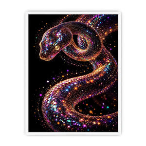 surreal snake canvas luxury interior