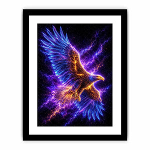 glowing eagle canvas modern office