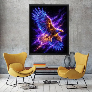 glowing eagle canvas modern office