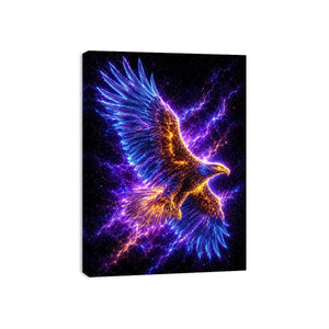 glowing eagle canvas modern office