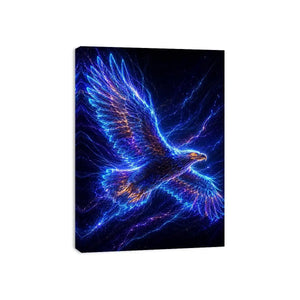 futuristic eagle canvas modern interior
