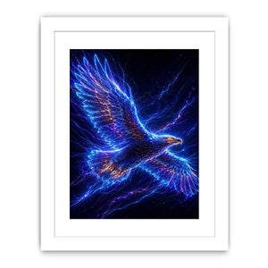 futuristic eagle canvas modern interior