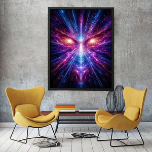 cosmic abstract canvas art modern luxury decor
