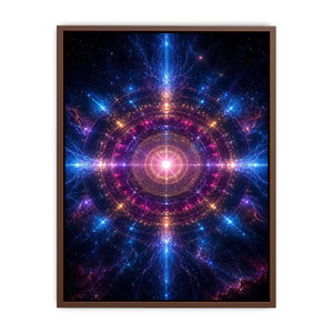 cosmic mandala canvas art modern meditation room