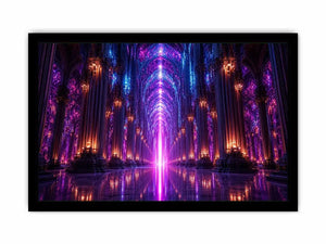 gothic cathedral canvas art luxury modern interiors