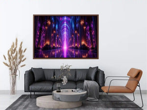 gothic cathedral canvas art luxury modern interiors