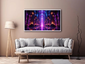 gothic cathedral canvas art luxury modern interiors