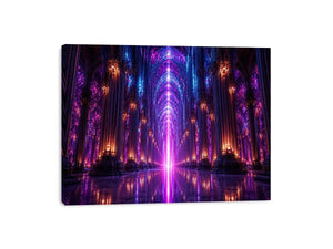 gothic cathedral canvas art luxury modern interiors