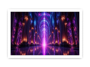gothic cathedral canvas art luxury modern interiors
