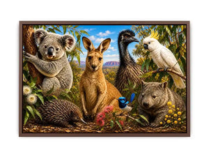 wild australia canvas art