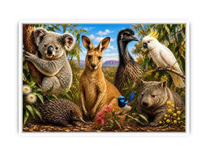 wild australia canvas art