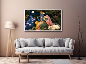 moonlit devotion canvas art