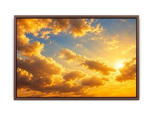 celestial clouds canvas art