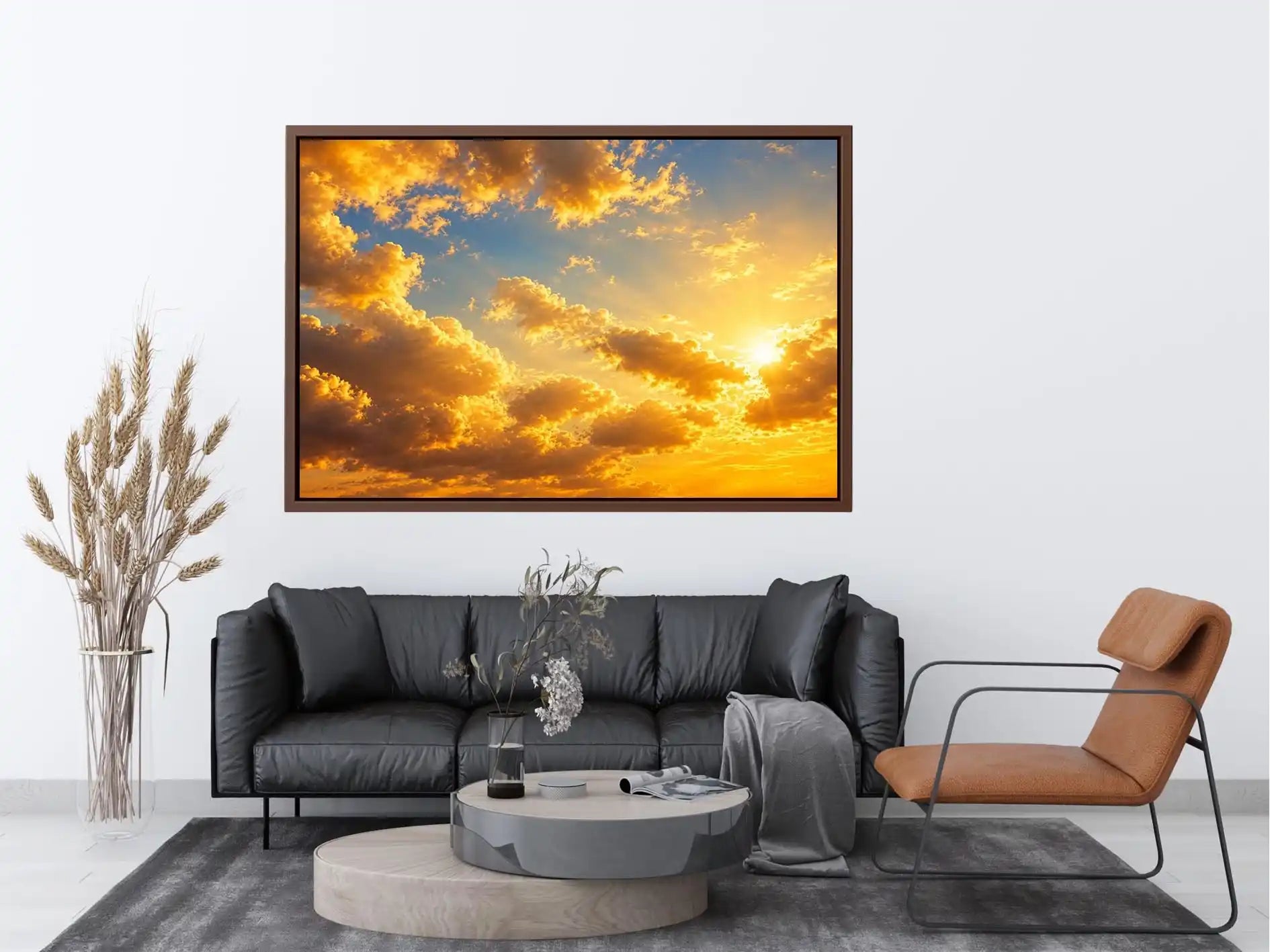 celestial clouds canvas art