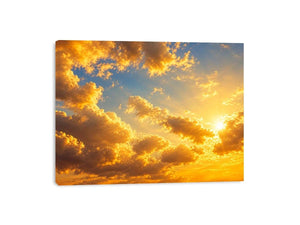 celestial clouds canvas art