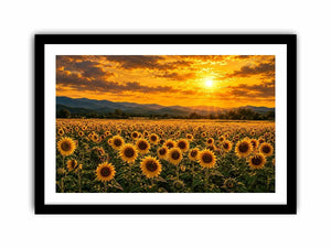 golden bloom valley canvas art