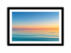 pastel ocean canvas print living room