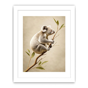 ivory koala canvas art nursery