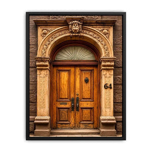 vintage architectural door photography