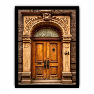 vintage architectural door photography