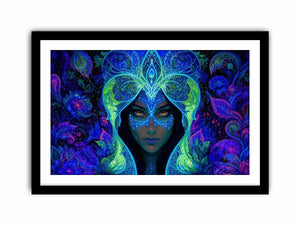 mystical fantasy portrait wall art