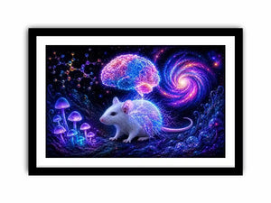 cosmic mouse science canvas