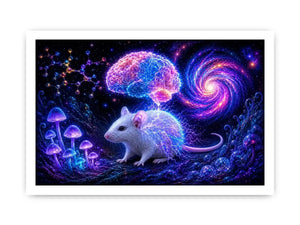 cosmic mouse science canvas