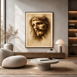 jesus portrait spiritual canvas