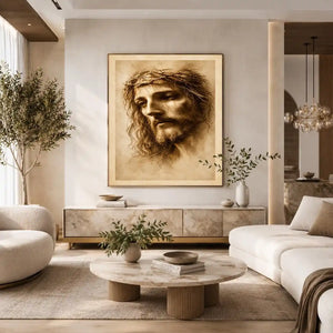 jesus portrait spiritual canvas