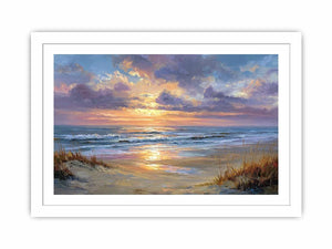aerial beach canvas print coastal living room