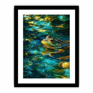 dreamy frog canvas art modern decor
