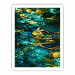 dreamy frog canvas art modern decor