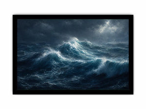 stormy ocean canvas art living room