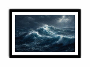 stormy ocean canvas art living room