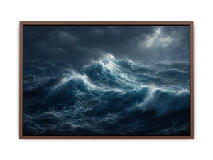 stormy ocean canvas art living room
