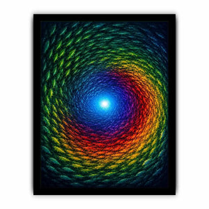 colorful fish canvas art modern decor