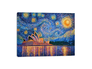 sydney opera house canvas art