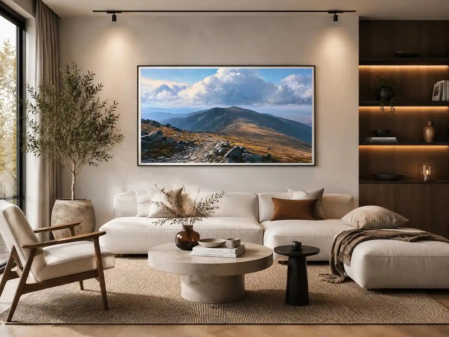 mountain landscape canvas art