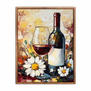 Wine Glass Canvas Painting